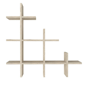 Ράφι Τοίχου Stachtes Travertine 81.8x18x80 εκ. Μελαμίνης