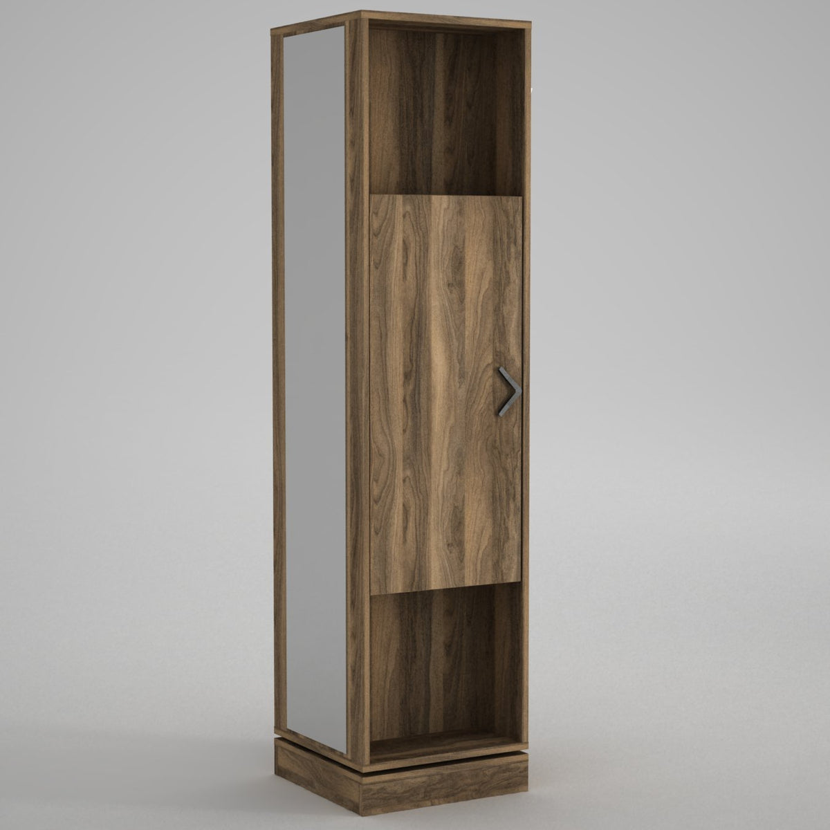 Έπιπλο Εισόδου Piana Καρυδί 44.8x44.8x180 εκ. Μελαμίνης