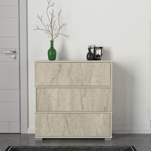 Παπουτσοθήκη Sitia Travertine - Αμμόλιθος 90x30x93 εκ. Μελαμίνης