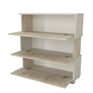 Παπουτσοθήκη Sitia Travertine - Αμμόλιθος 90x30x93 εκ. Μελαμίνης