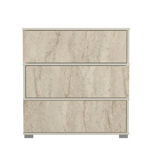 Παπουτσοθήκη Sitia Travertine - Αμμόλιθος 90x30x93 εκ. Μελαμίνης
