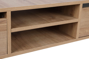Έπιπλο Τηλεόρασης Kardaras Με Ράφια Δρυς 180x25x30 εκ. Μελαμίνης