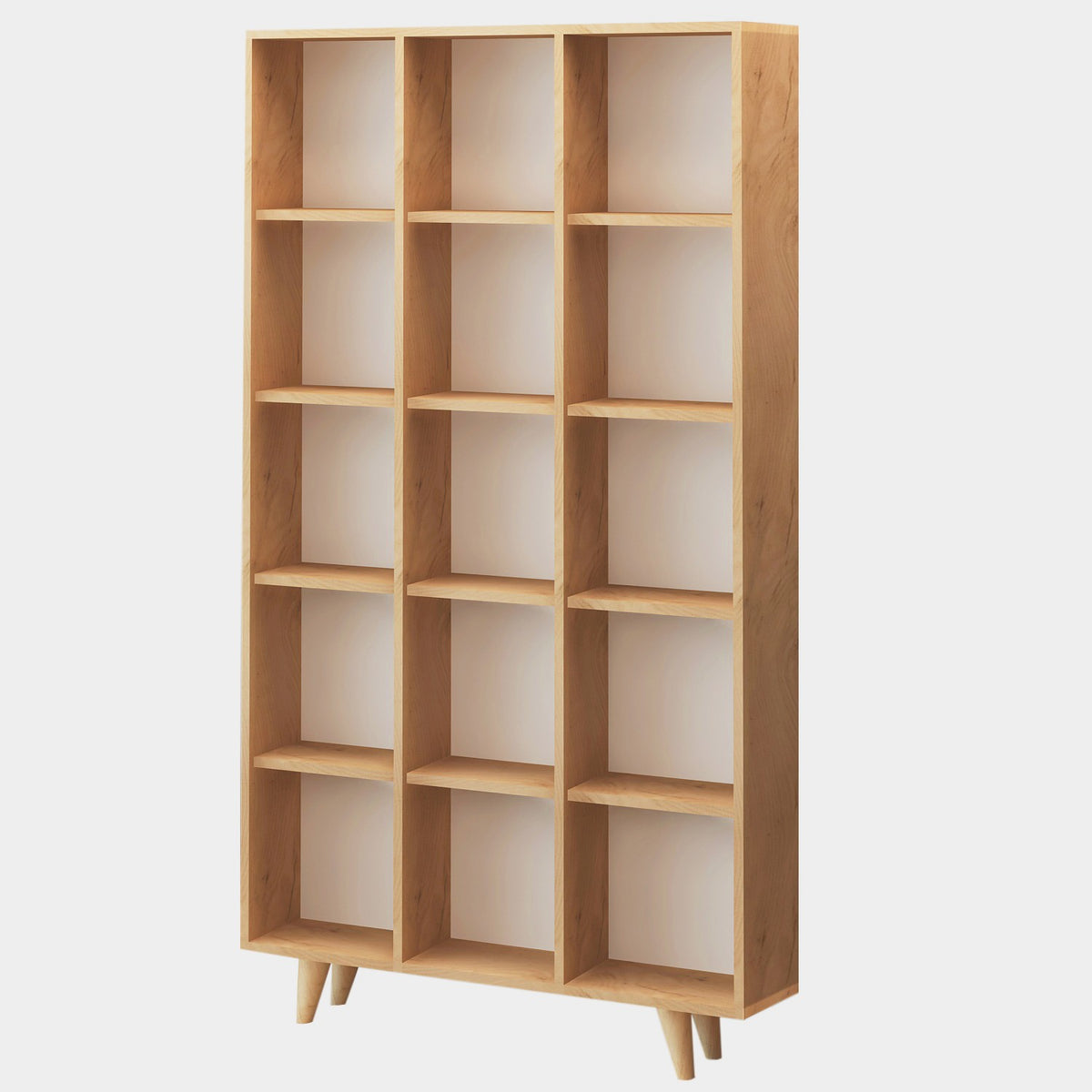 Βιβλιοθήκη Milea Δρυς 100x25x184 εκ. Μελαμίνης