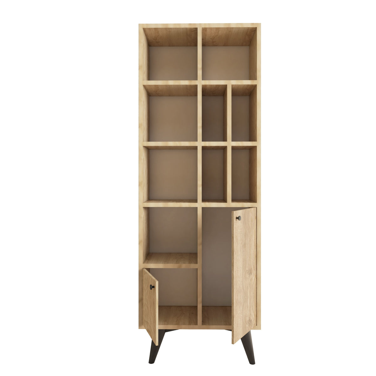 Βιβλιοθήκη Dirke Δρυς 60x30x170 εκ. Μελαμίνης