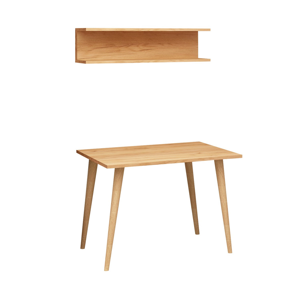 Γραφείο Eunomia Δρυς 80x60x74 εκ. Μελαμίνης