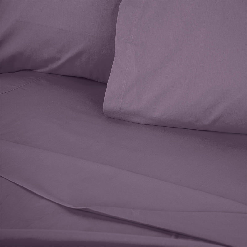 Σεντόνι Tonne Cotton Box Μονό (180x240) χρώμα dusty rose