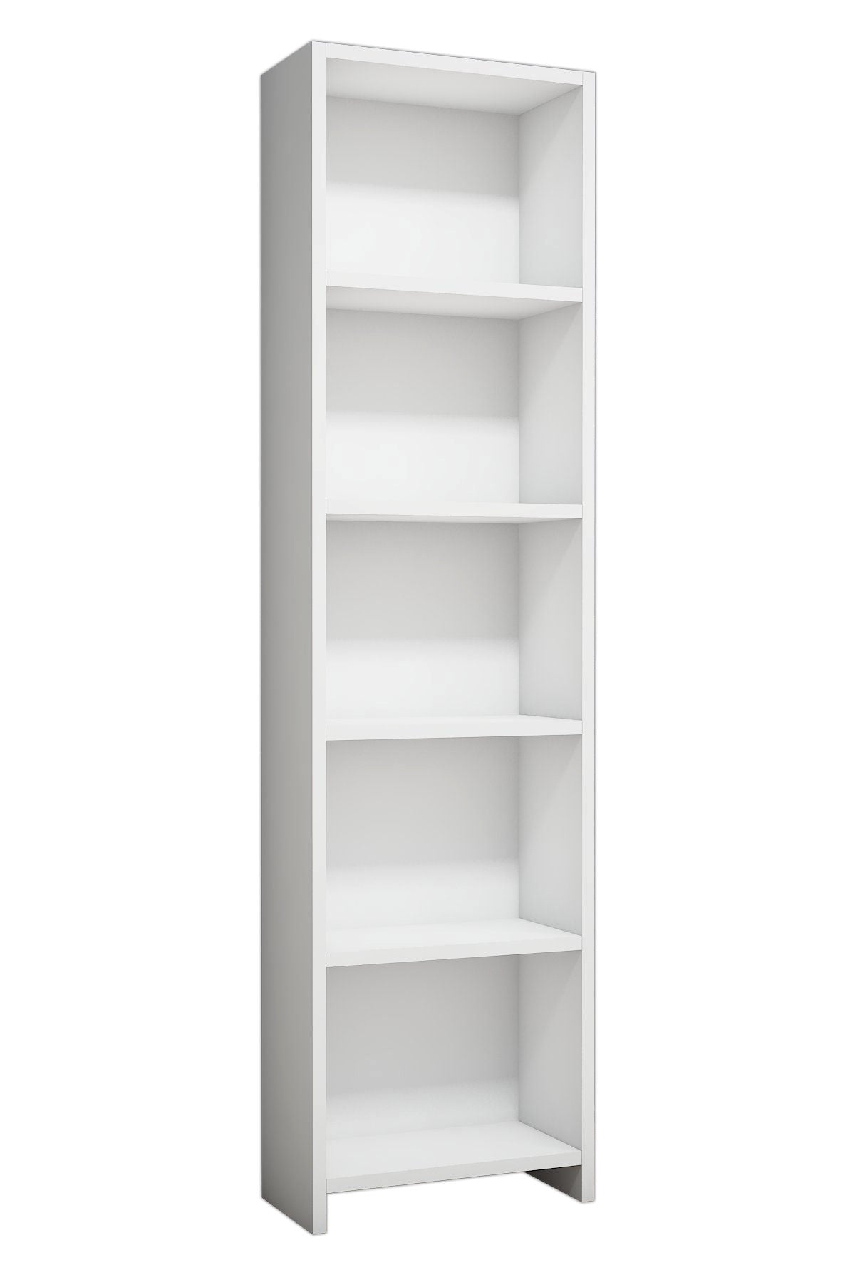 Βιβλιοθήκη Svoronata Λευκό 40x19.6x150 εκ. Μελαμίνης