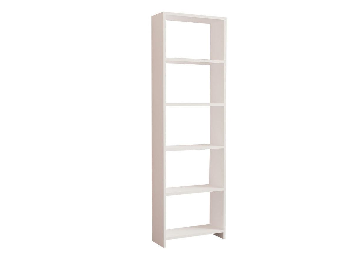 Βιβλιοθήκη Anavyssos Λευκό 160x19.6x50 εκ. Μελαμίνης