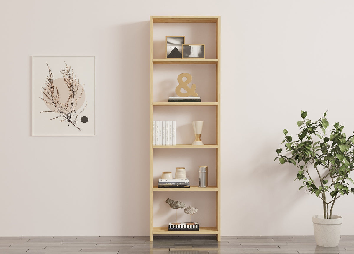 Βιβλιοθήκη Anavyssos Δρυς 160x19.6x50 εκ. Μελαμίνης