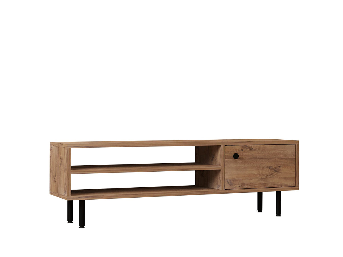 Έπιπλο Τηλεόρασης Paleochora Ατλαντικό Πεύκο 120x30x38 εκ. Μελαμίνης