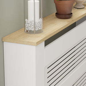 Κάλυμμα Καλοριφέρ Kionia Δρυς Sapphire - Λευκό 112x19x82 εκ. Μελαμίνης