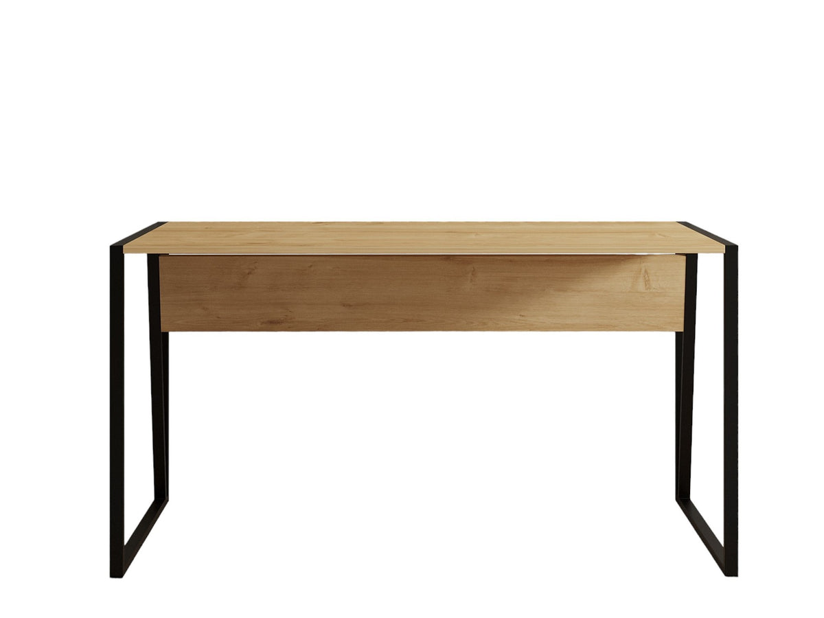 Γραφείο Kyllini Μαύρο Sapphire 140x70x74 εκ. Μελαμίνης