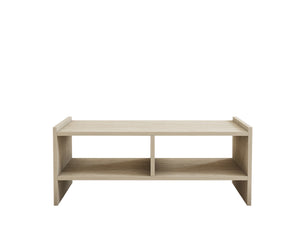 Τραπεζάκι Σαλονιού Adamas Travertine 90x50x35 εκ. Μελαμίνης