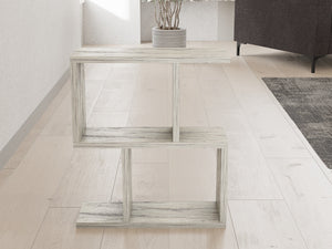 Βοηθητικό Τραπεζάκι Imbros Μάρμαρο Freesia 45x17x51.4 εκ. Μελαμίνης