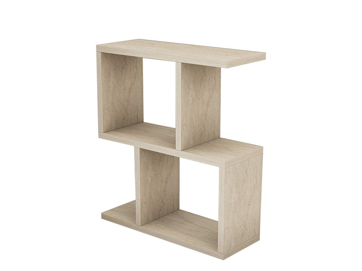 Βοηθητικό Τραπεζάκι Imbros Travertine 45x17x51.4 εκ. Μελαμίνης