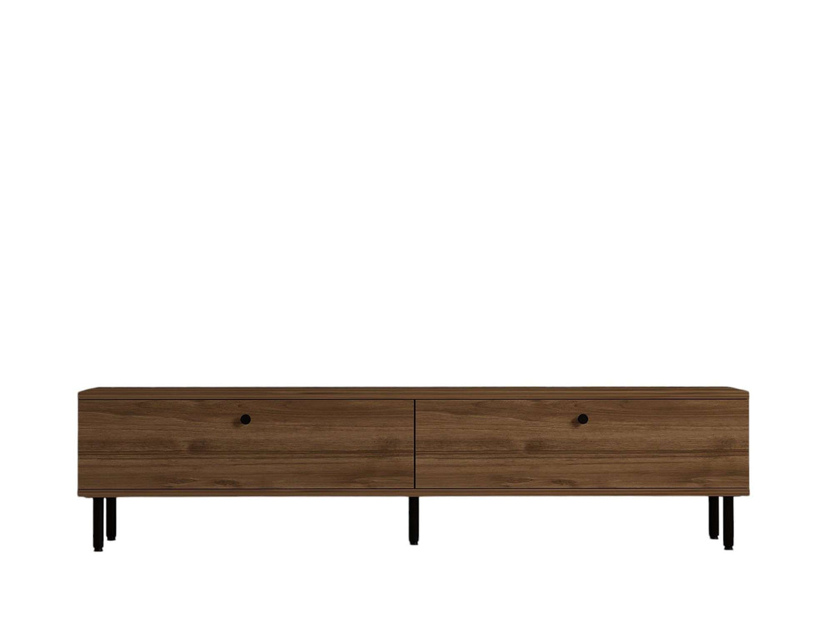 Έπιπλο Τηλεόρασης Ziria Καρυδί 160x25x37 εκ. Μελαμίνης