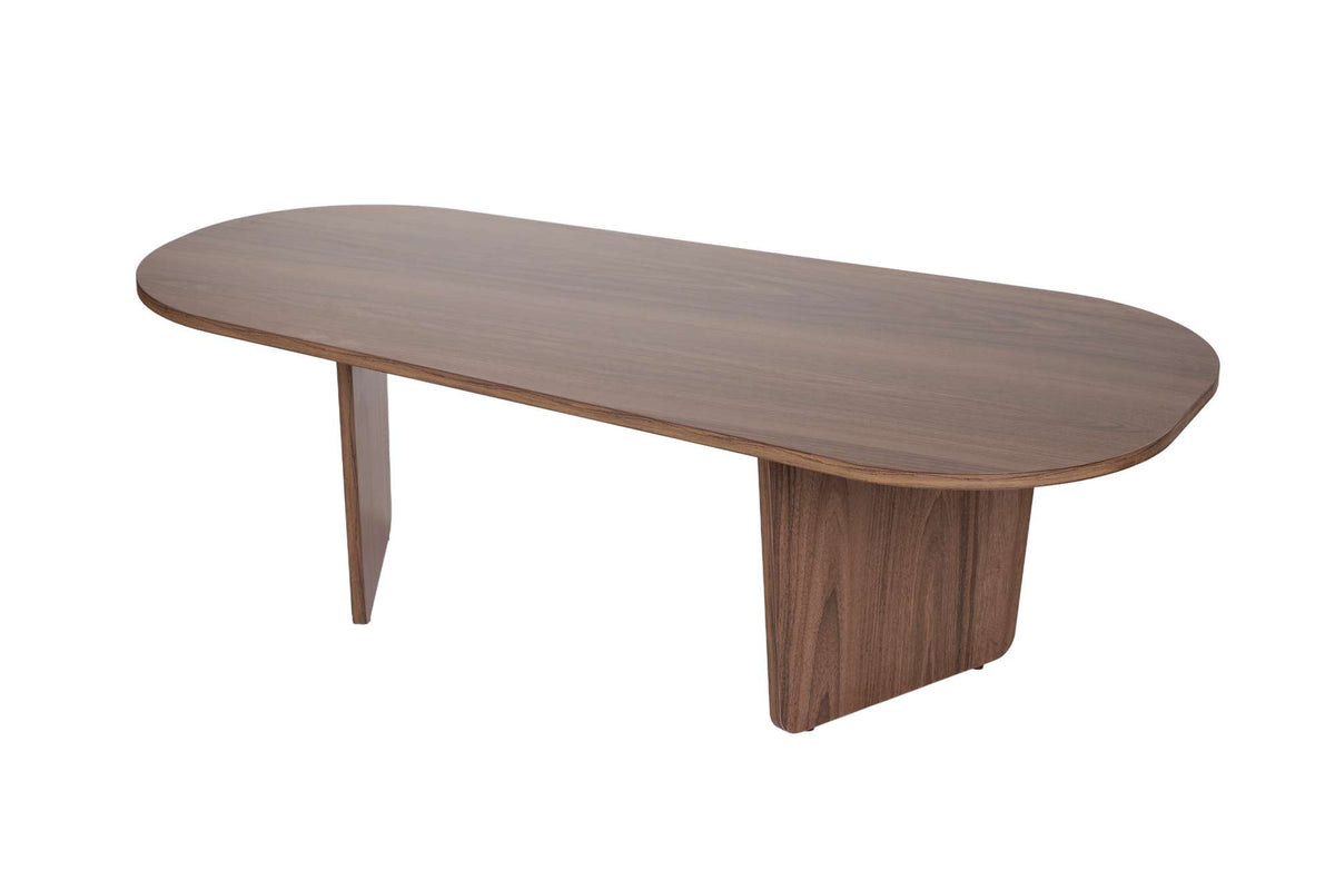 Τραπεζάκι Σαλονιού Ammoudia Καρυδί Venezia 130x65x40 εκ. Μελαμίνης
