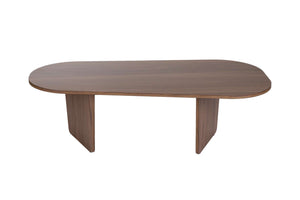 Τραπεζάκι Σαλονιού Ammoudia Καρυδί Venezia 130x65x40 εκ. Μελαμίνης
