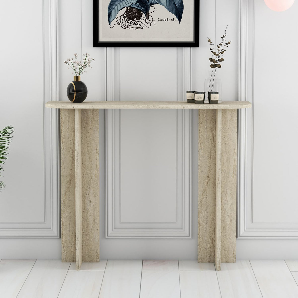 Τουαλέτα Kastanies Travertine 105x30x85 εκ. Μελαμίνης
