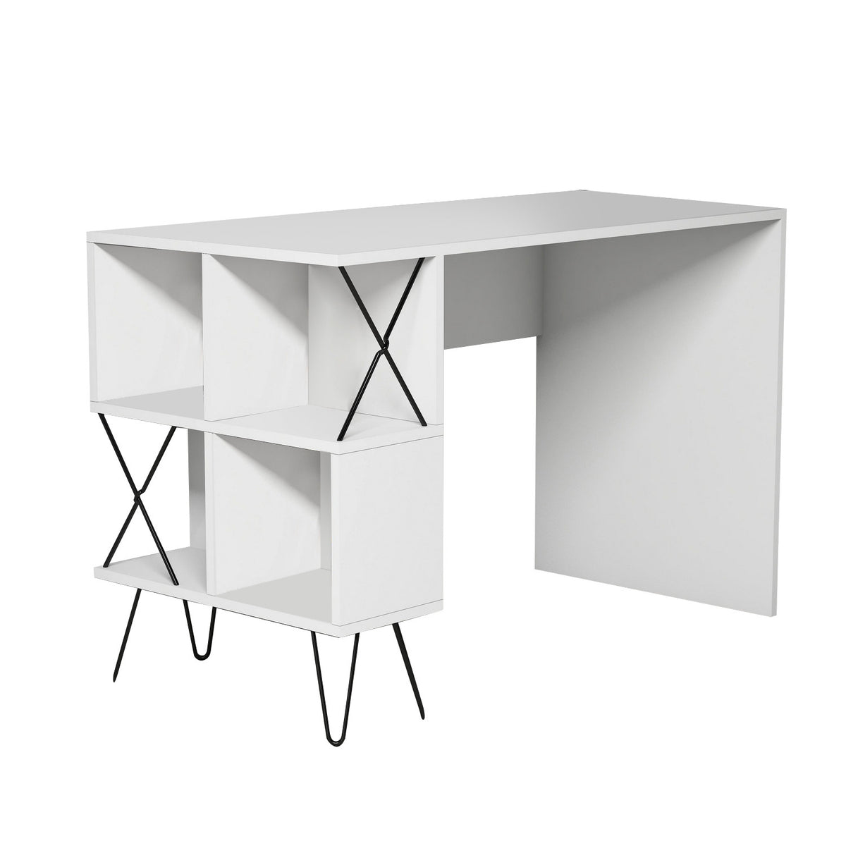 Γραφείο Rachoni Λευκό 120x60x78.8 εκ. Μελαμίνης