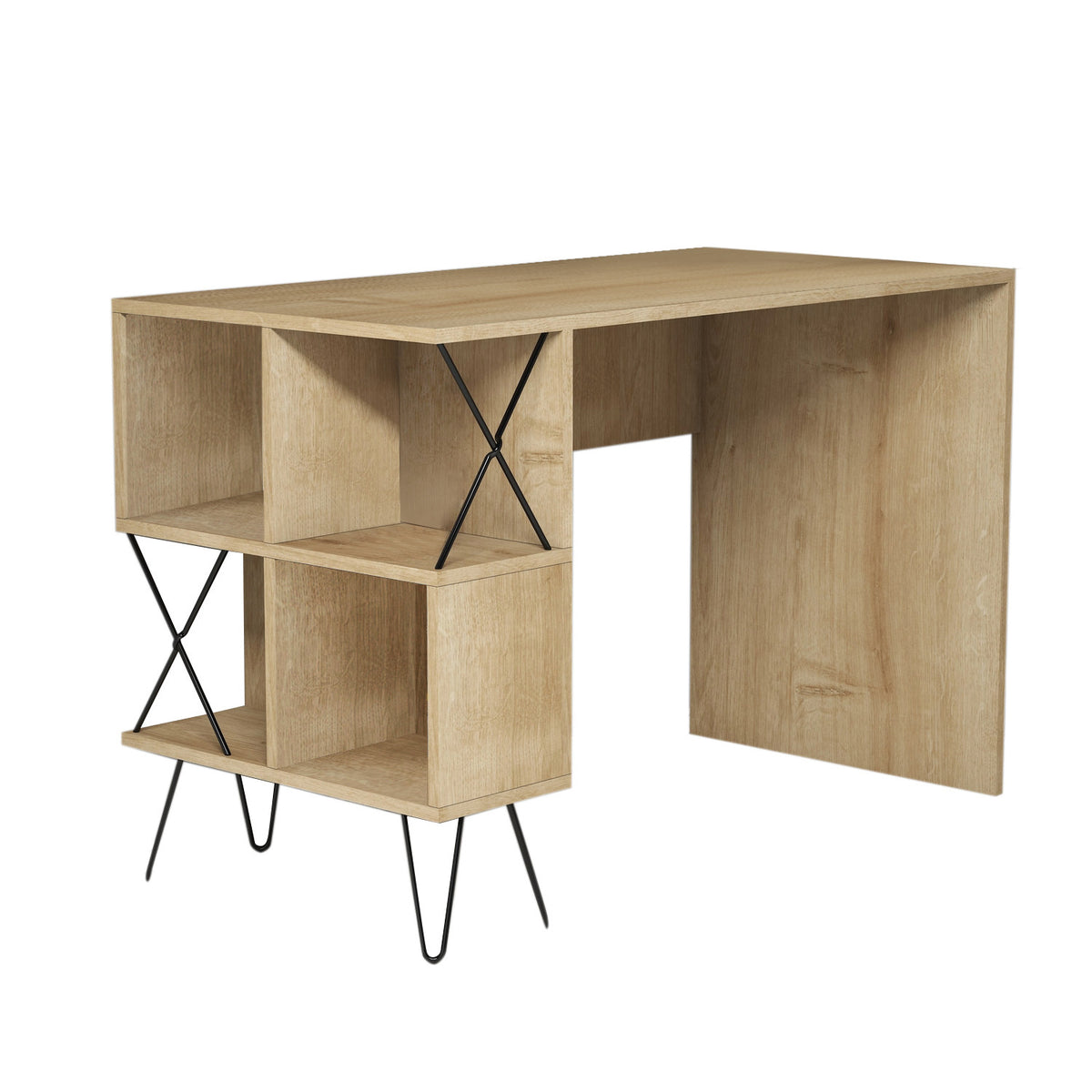 Γραφείο Rachoni Δρυς 120x60x78.8 εκ. Μελαμίνης Κωδ. 3821