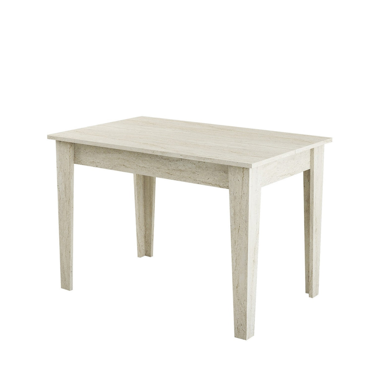 Τραπέζι Κουζίνας Patmos Travertine 110x72x75 εκ. Μελαμίνης