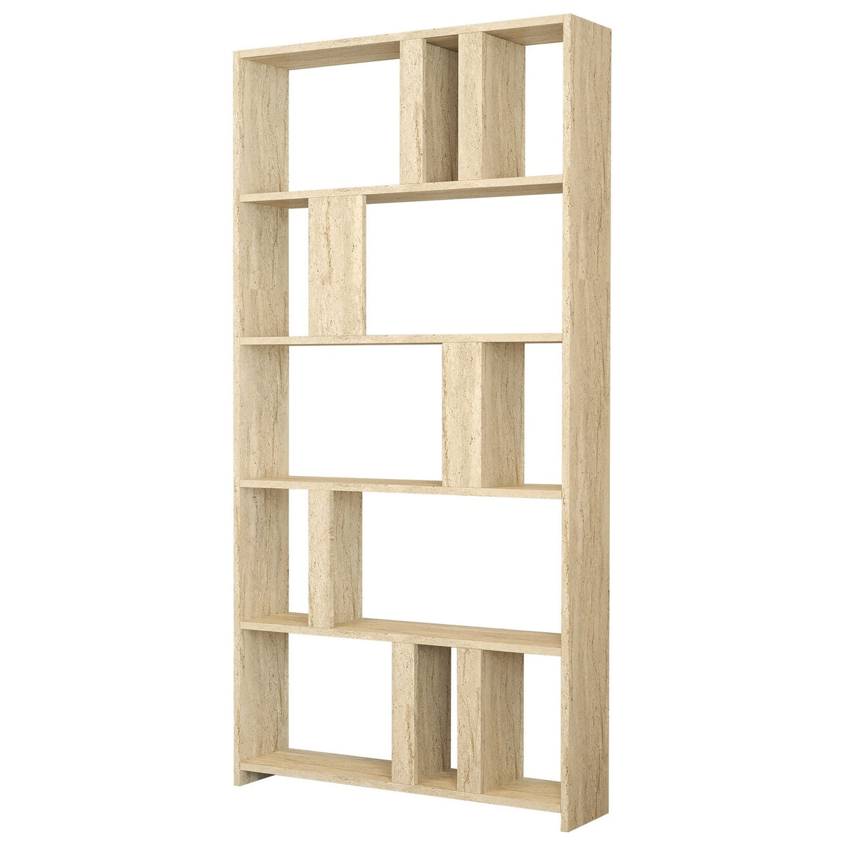 Βιβλιοθήκη Agapi Travertine 90x20x180 εκ. Μελαμίνης