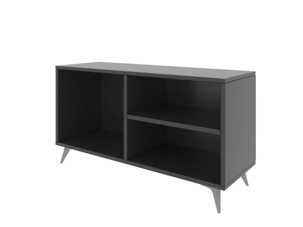 Έπιπλο Τηλεόρασης Lefki Ανθρακί 120x30x50 εκ. Μελαμίνης