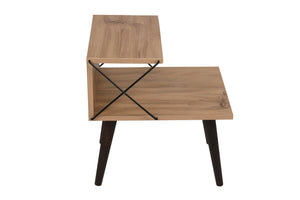 Κομοδίνο Zacharo Πεύκο 50x40x55 εκ. Μελαμίνης