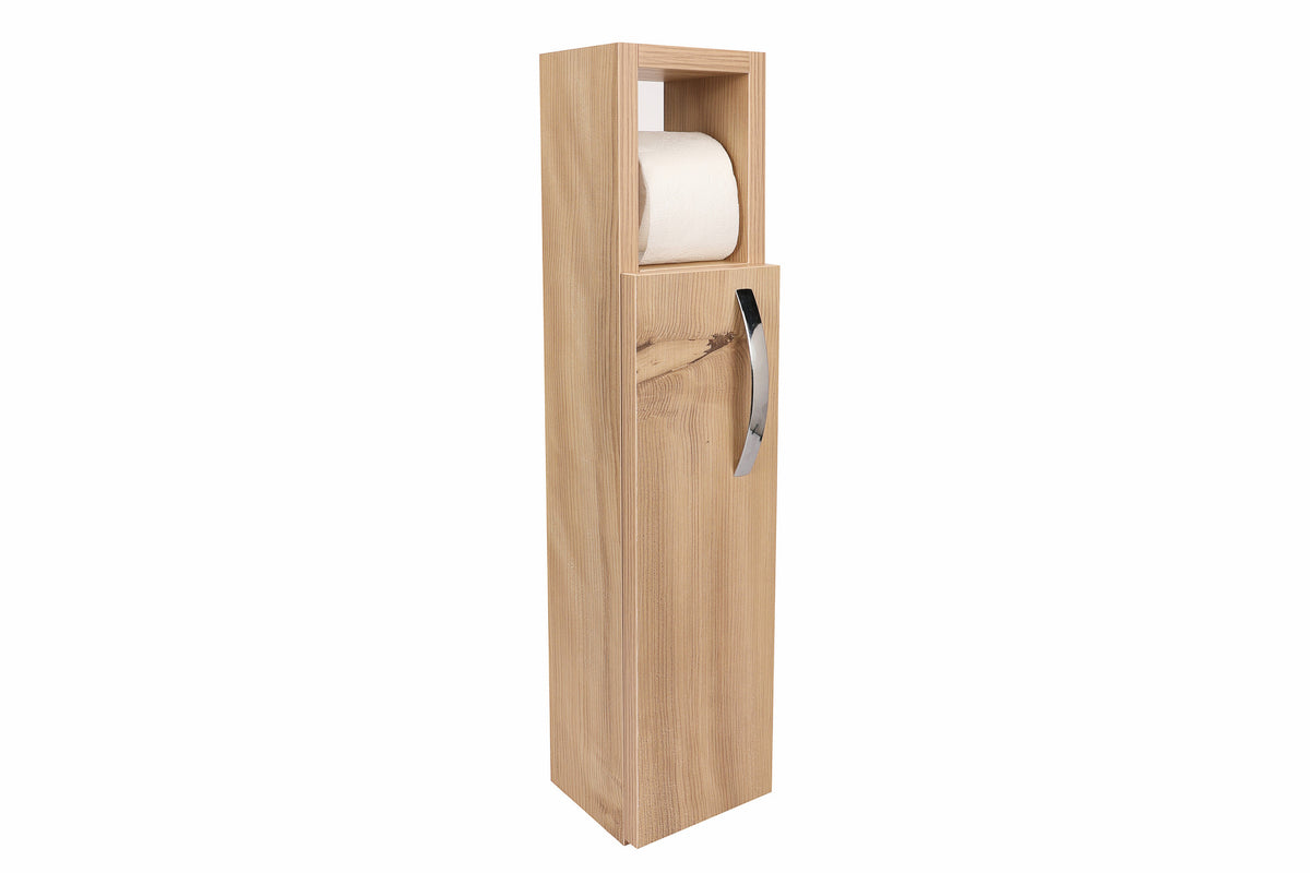 Ντουλάπι Μπάνιου Gyaros Δρυς 15x12x65 εκ. Μελαμίνης