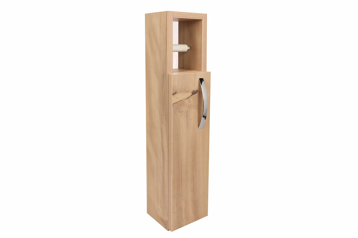 Ντουλάπι Μπάνιου Gyaros Δρυς 15x12x65 εκ. Μελαμίνης