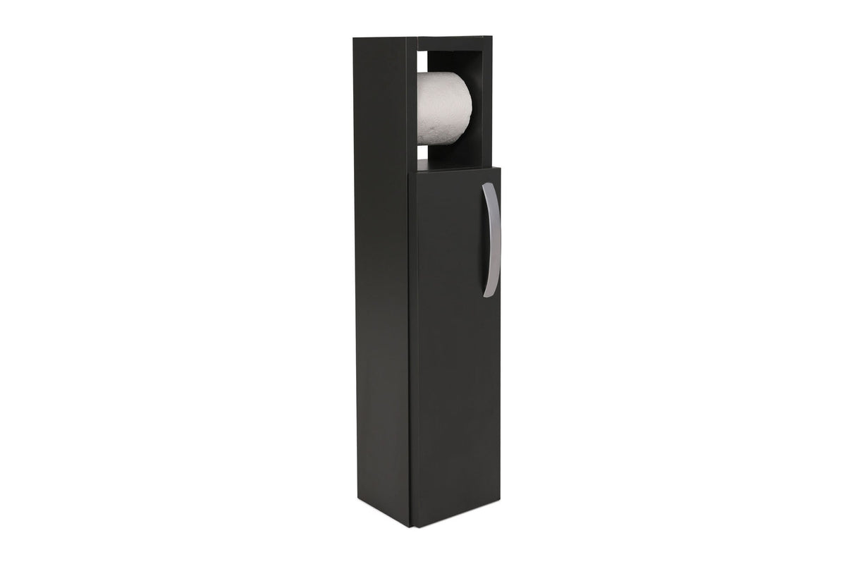 Ντουλάπι Μπάνιου Gyaros Ανθρακί 15x12x65 εκ. Μελαμίνης