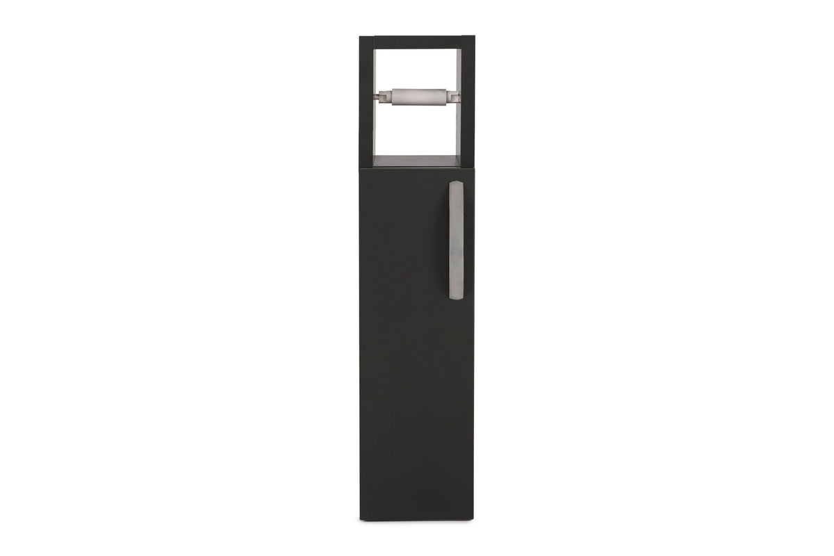 Ντουλάπι Μπάνιου Gyaros Ανθρακί 15x12x65 εκ. Μελαμίνης