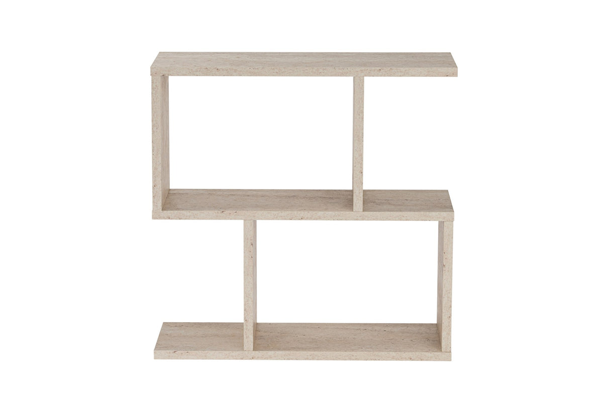 Βοηθητικό Τραπεζάκι Filiatra Travertine 60x20x60 εκ. Μελαμίνης