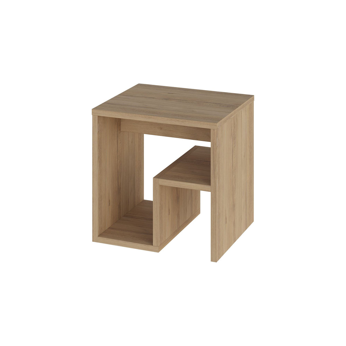 Βοηθητικό Τραπεζάκι Elassona Δρυς Sapphire 40x35x40 εκ. Μελαμίνης