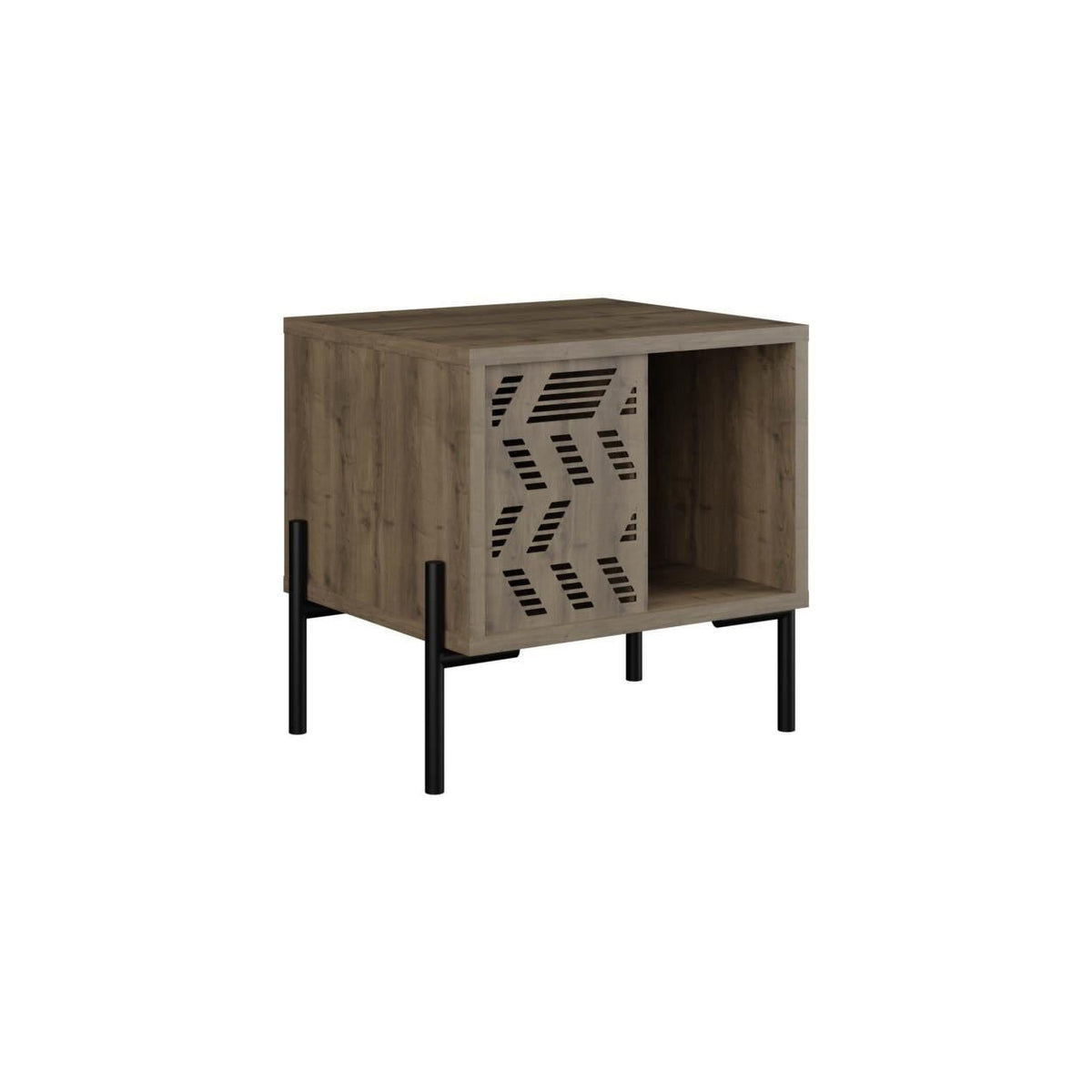 Κομοδίνο Zitsa Hitit 45x40x46.6 εκ. Μελαμίνης