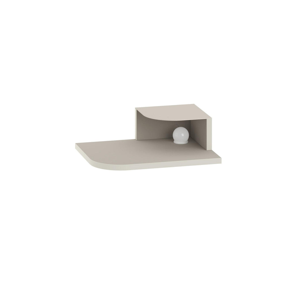 Κομοδίνο Chalepa Αμμόλιθος 40x30x16.2 εκ. Μελαμίνης