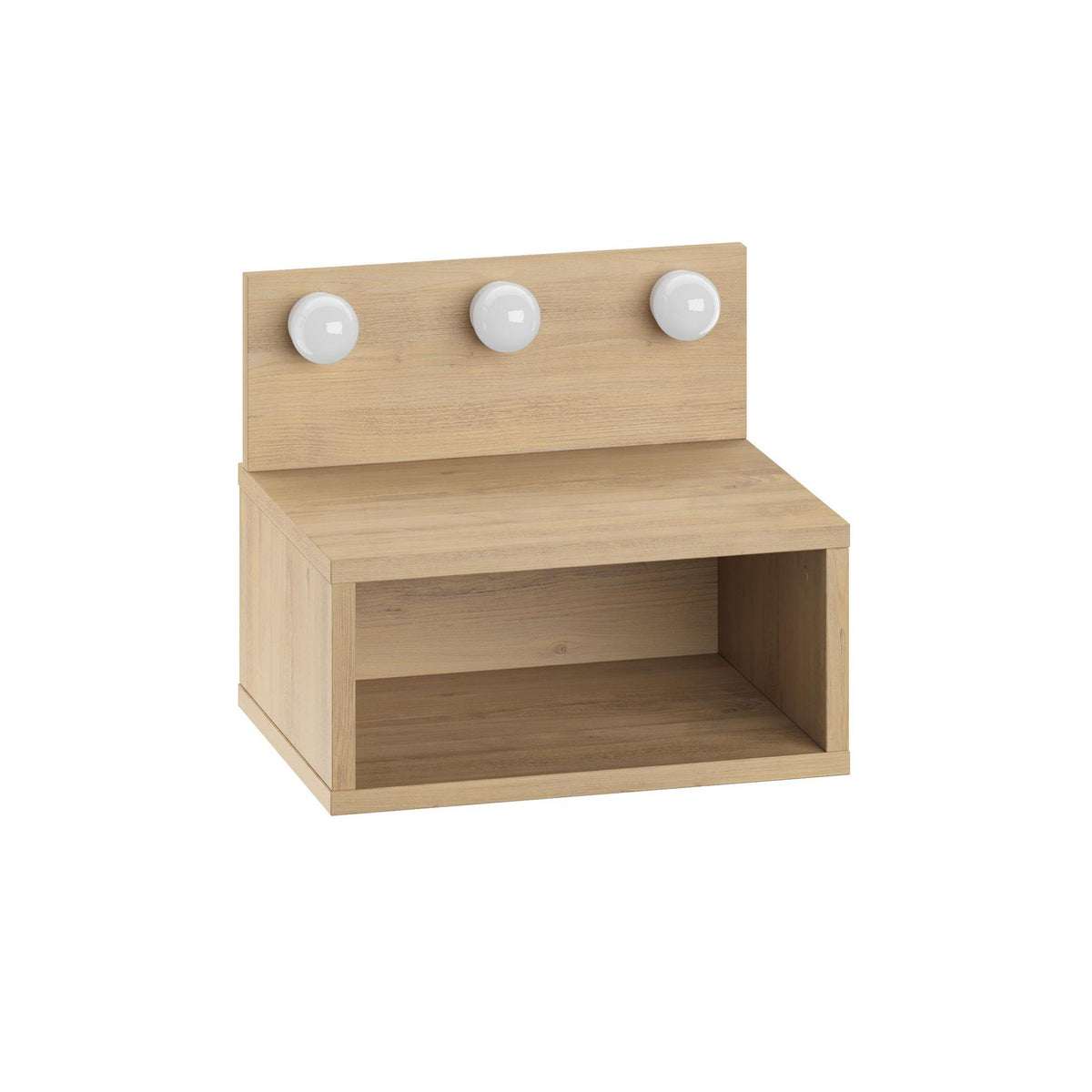 Κομοδίνο Faneromeni Δρυς Sapphire 40x30x33.8 εκ. Μελαμίνης