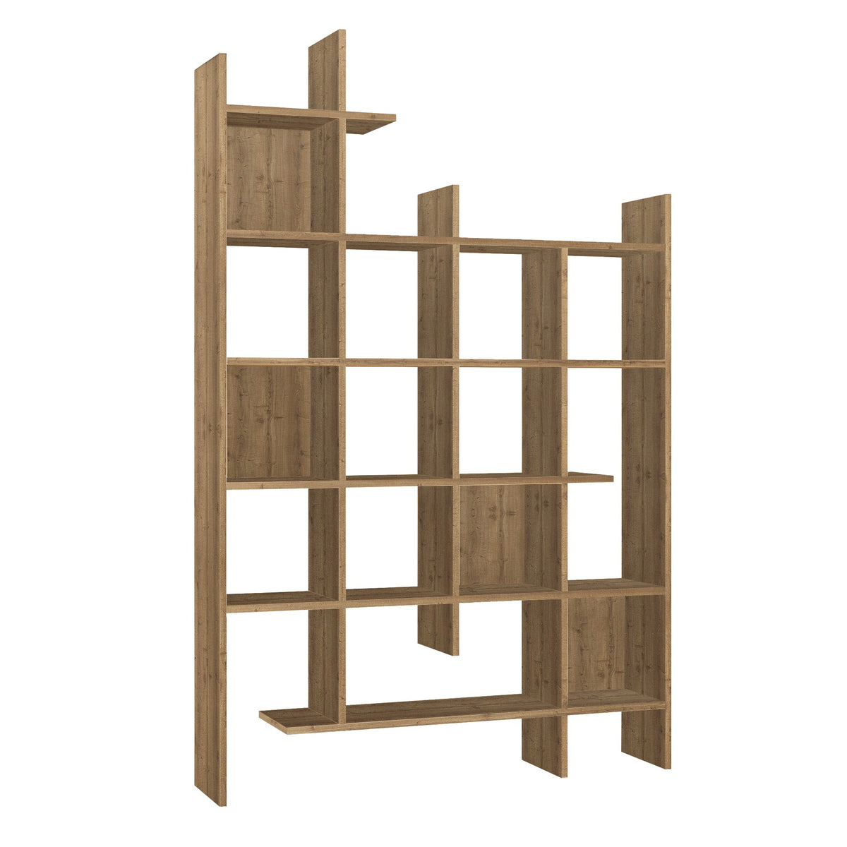 Βιβλιοθήκη Lalaria Hitit 122x25.5x188 εκ. Μελαμίνης