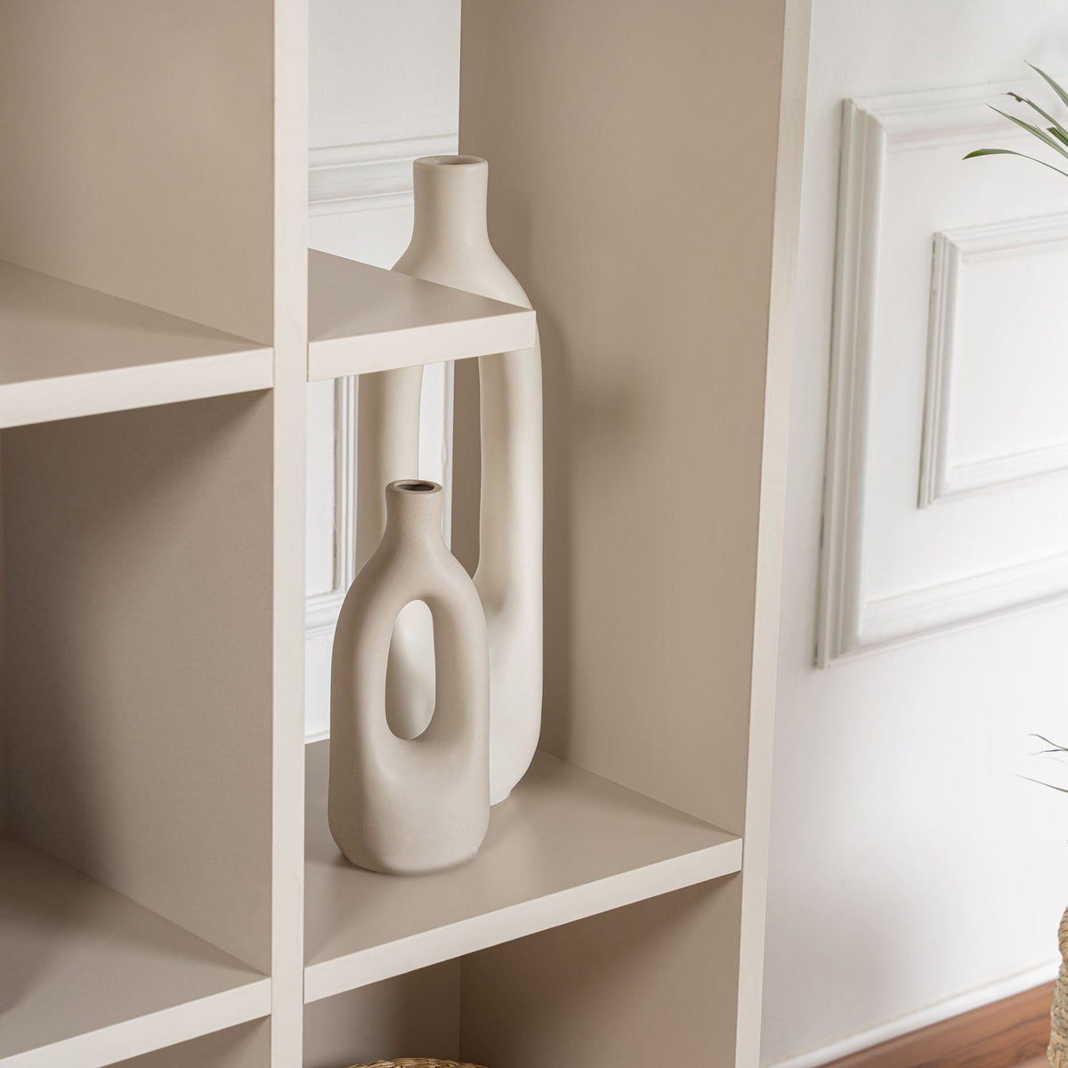 Βιβλιοθήκη Lalaria Αμμόλιθος 122x25.5x188 εκ. Μελαμίνης