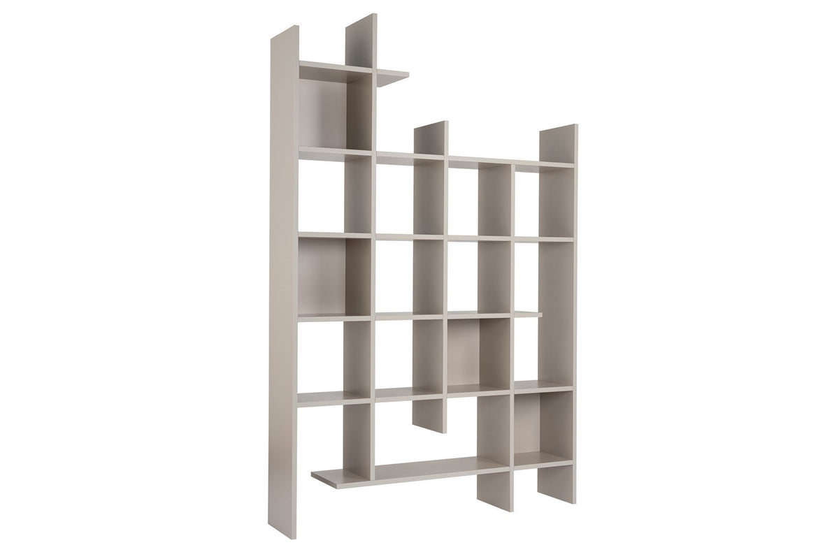 Βιβλιοθήκη Lalaria Αμμόλιθος 122x25.5x188 εκ. Μελαμίνης