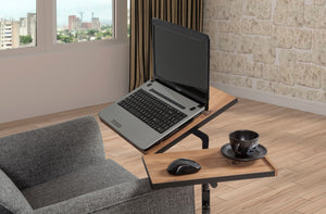 Γραφείο Laptop Kyparissia Ατλαντικό Πεύκο 67x45.5x87 εκ. Μελαμίνης