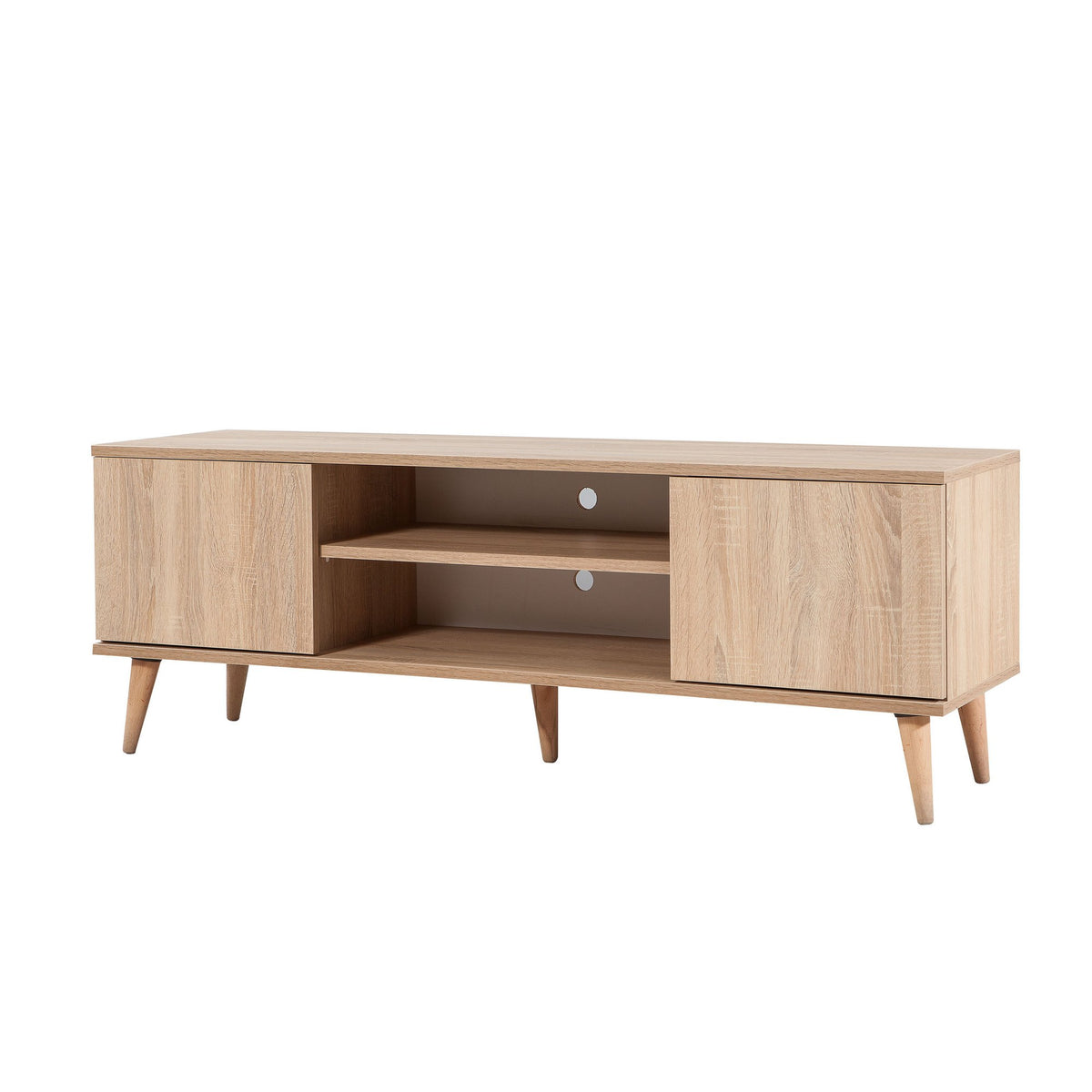 Έπιπλο Τηλεόρασης Kardiani Δρυς Sonoma 140x40x50 εκ. Μελαμίνης Κωδ. 200