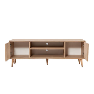 Έπιπλο Τηλεόρασης Kardiani Δρυς Sonoma 140x40x50 εκ. Μελαμίνης Κωδ. 726