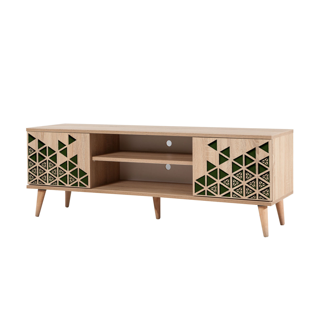Έπιπλο Τηλεόρασης Kardiani Δρυς Sonoma 140x40x50 εκ. Μελαμίνης Κωδ. 121 - Pakobazaar