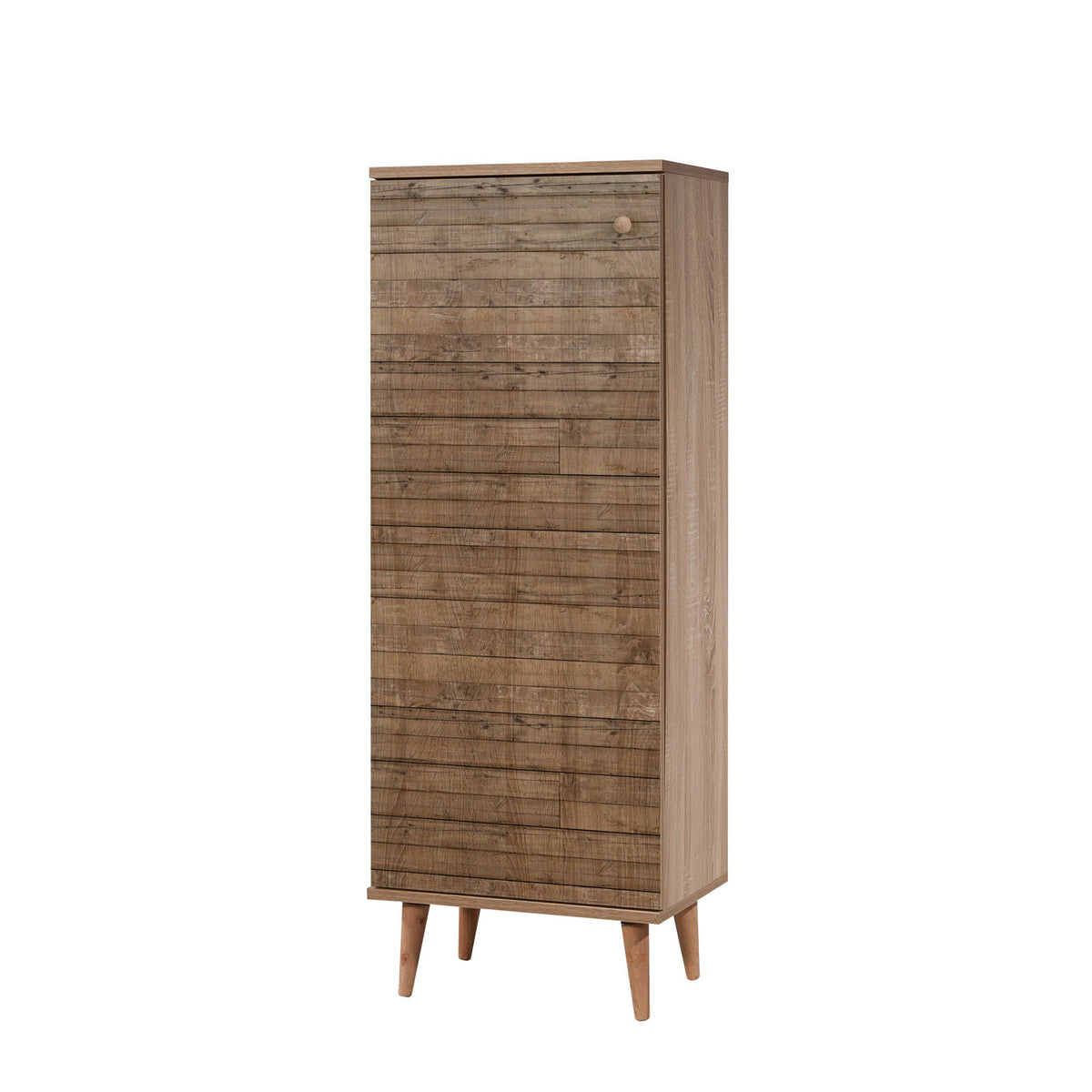Παπουτσοθήκη Eresos Δρυς Sonoma 50x38x135 εκ. Μελαμίνης Κωδ. 728