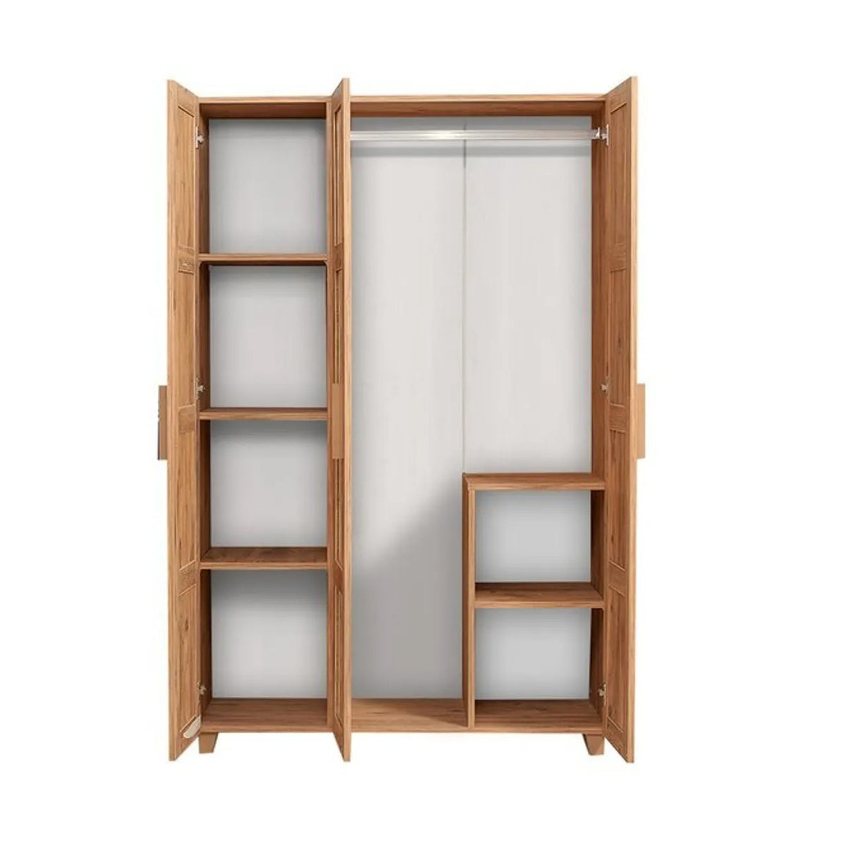 Ντουλάπα Lourdata Ατλαντικό Πεύκο 120x48x189 εκ. Μελαμίνης Κωδ. 4240 - Pakobazaar