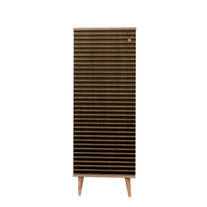 Παπουτσοθήκη Eresos Δρυς Sonoma 50x38x135 εκ. Μελαμίνης Κωδ. 220