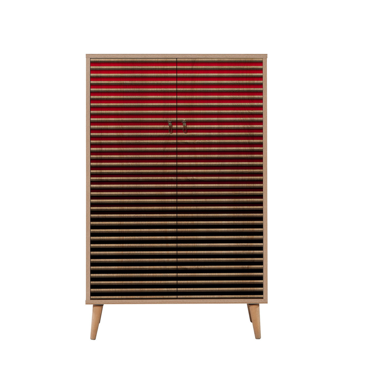 Στήλη Αποθήκευσης Kalami Δρυς Sonoma 80x36x127 εκ. Μελαμίνης Κωδ. 221