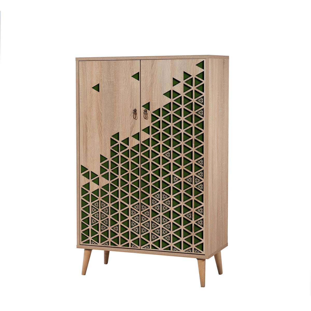Στήλη Αποθήκευσης Kalami Δρυς Sonoma 80x36x127 εκ. Μελαμίνης Κωδ. 121
